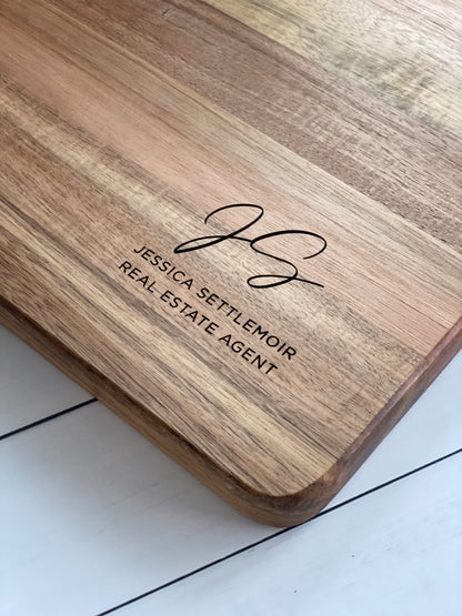 11" x 17" Acacia Cutting Board