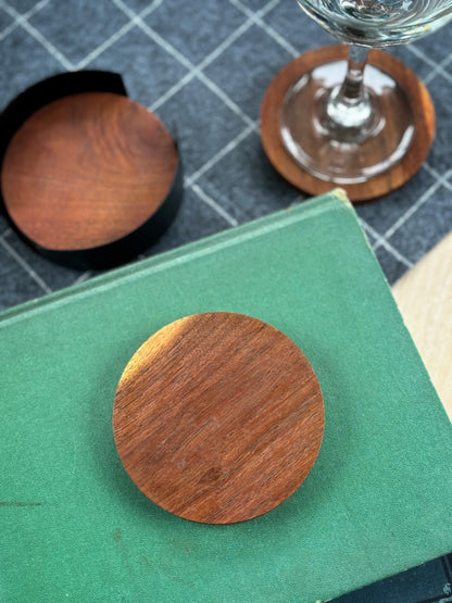 Wood Coaster Set