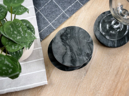 Marble Coaster Set