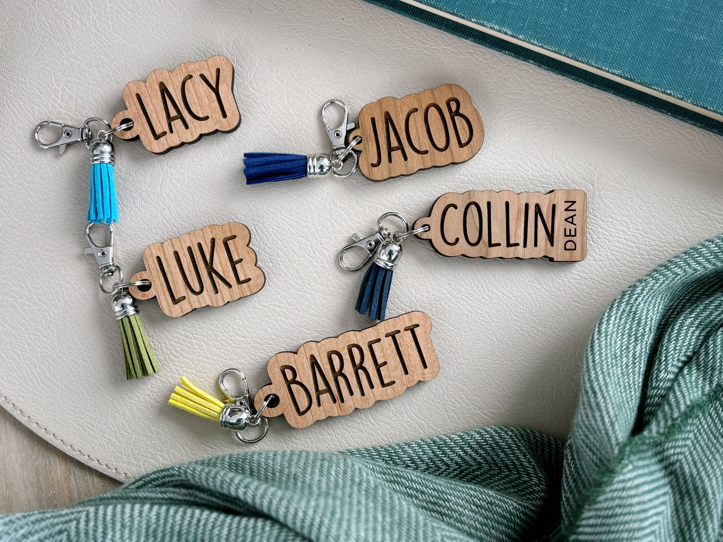 Personalized Wooden Keychains