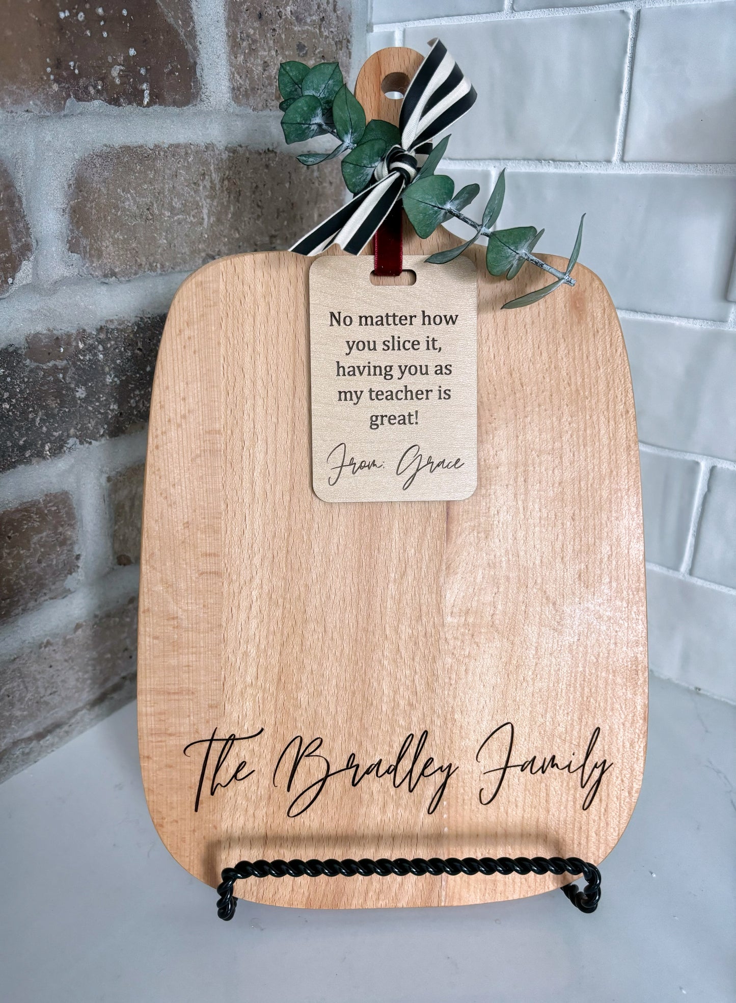 Teacher Gift Cutting Board