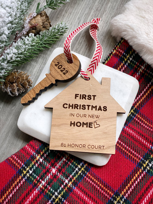 Realtor Branded “First Christmas in our New Home” Ornament